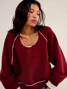 Free People Burgundy
